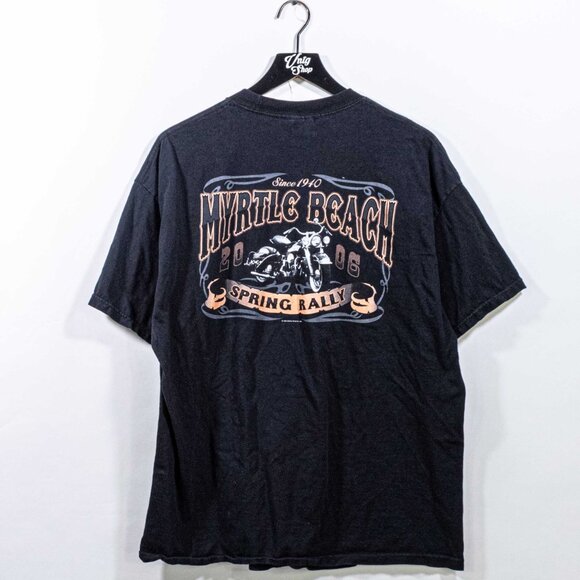 Myrtle Beach Spring Rally Biker Motorcycle T-Shirt XL Y2K Streetwear Grunge - Picture 2 of 6